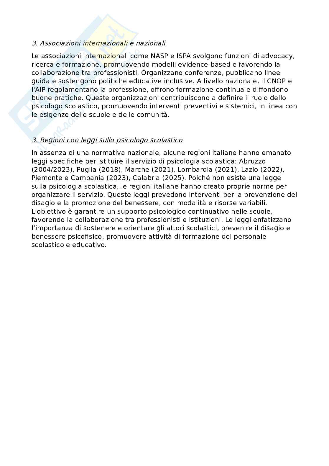 Psicologia scolastica Pag. 11