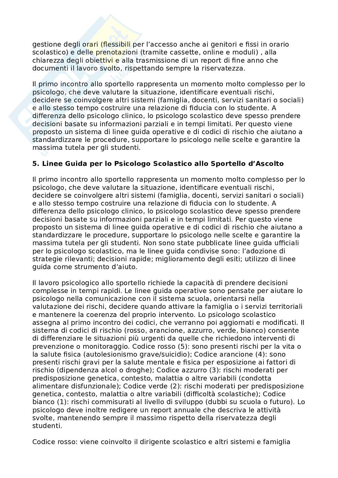 Psicologia scolastica Pag. 6
