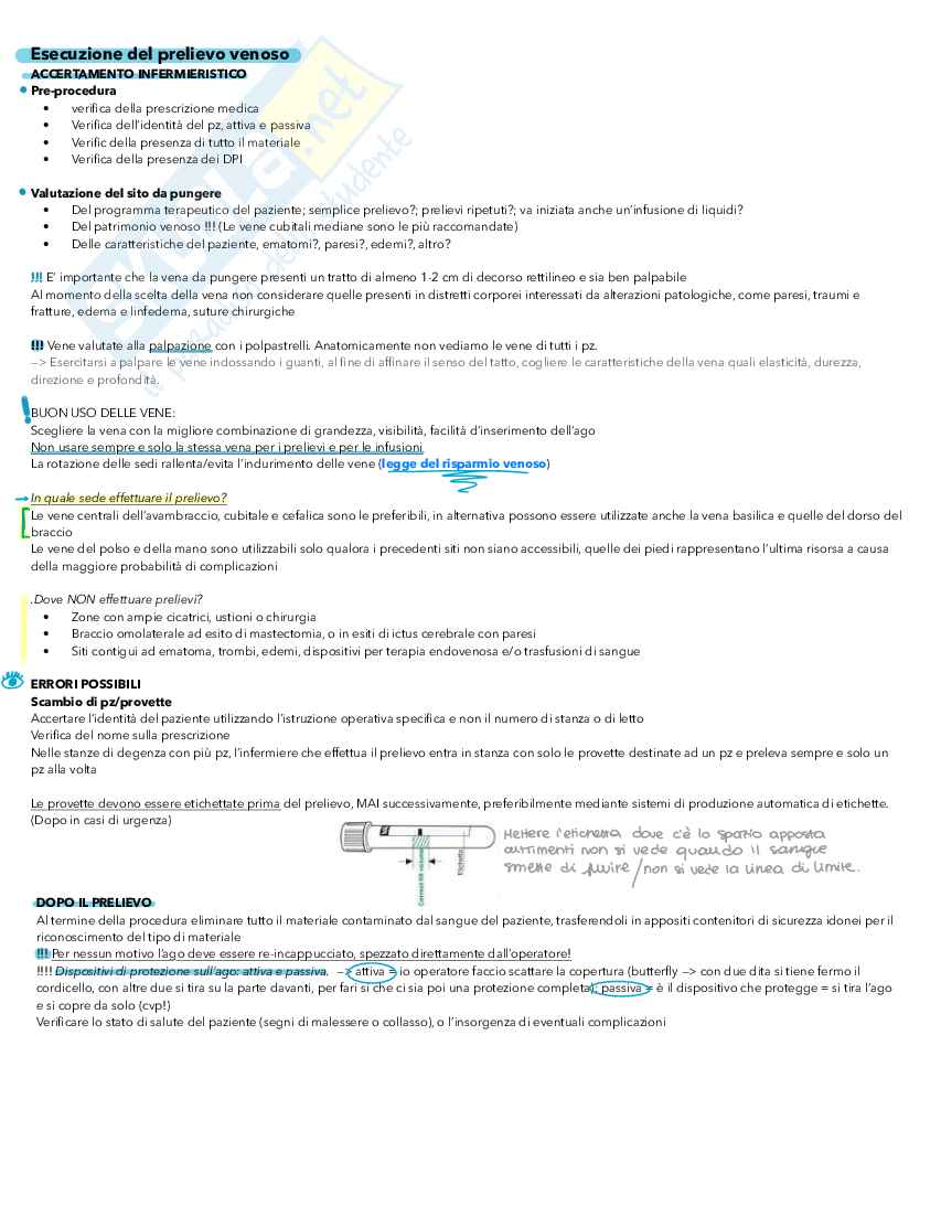 Infermieristica applicata ai percorsi diagnostici terapeutici assistenziali Pag. 6