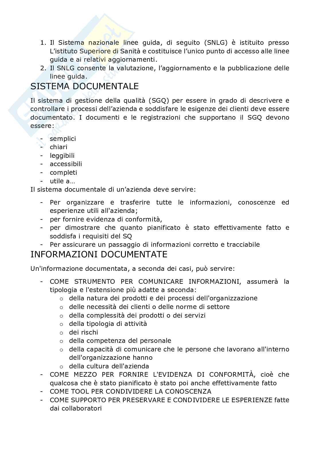 Appunti di Organizzazione dell'assistenza Pag. 66