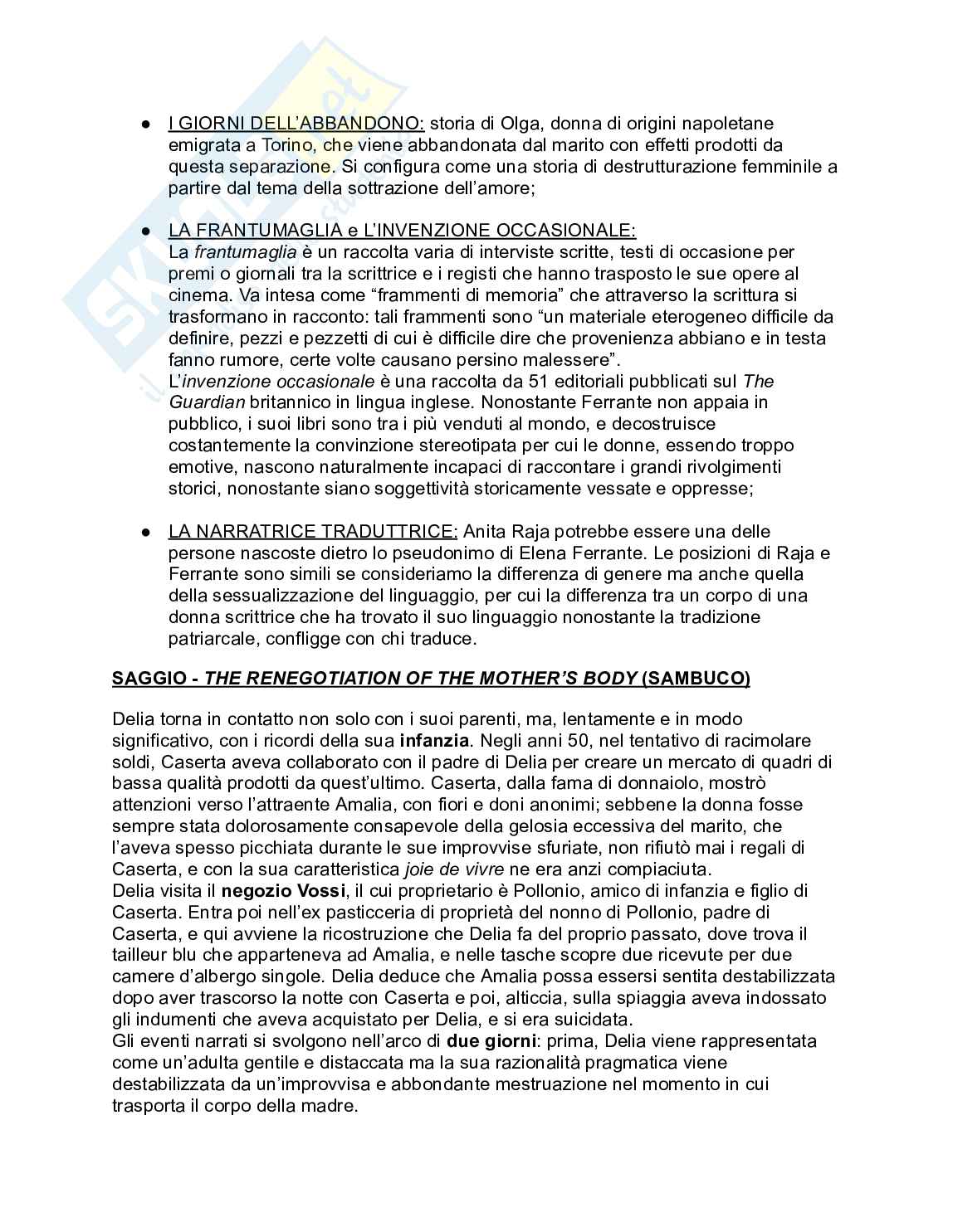 Appunti di Letteratura italiana Pag. 11