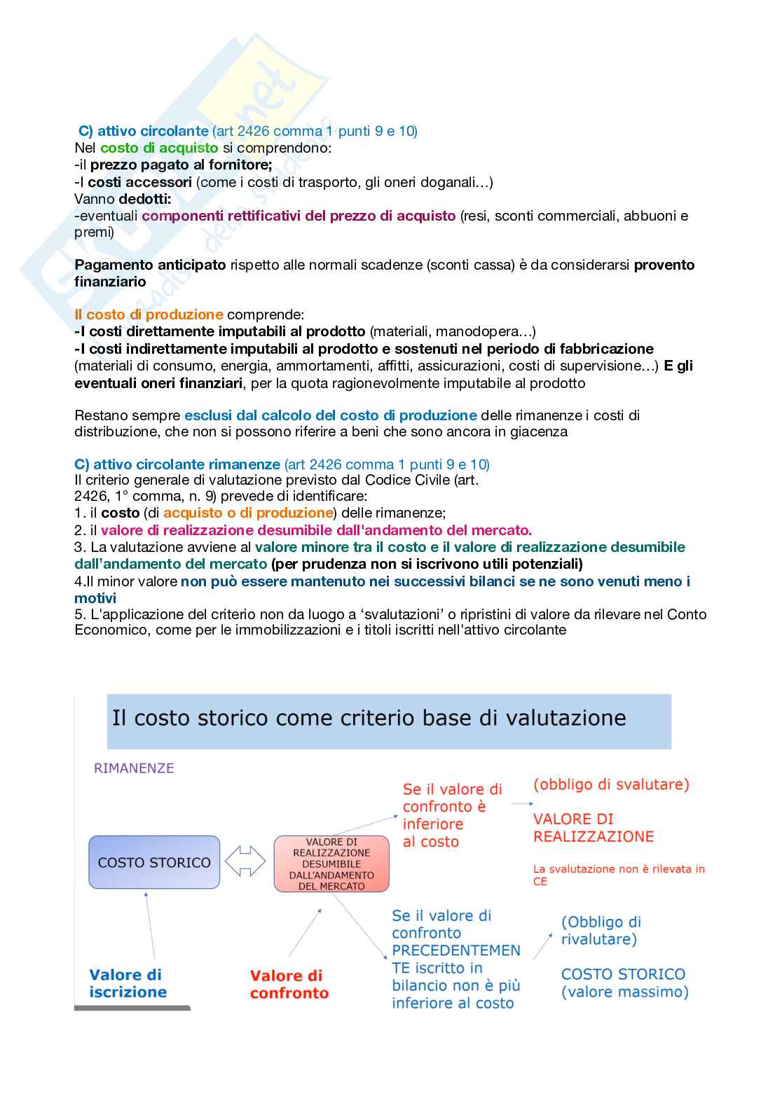 Riassunto esame Contabilità e bilancio corso avanzato, Prof. D'Andreamatteo Antonio, libro consigliato Il Bilancio di esercizio, nella teorica evolutiva e nei principi applicativi, La ragioneria, Paolone, De Luca, D'Amico Pag. 16