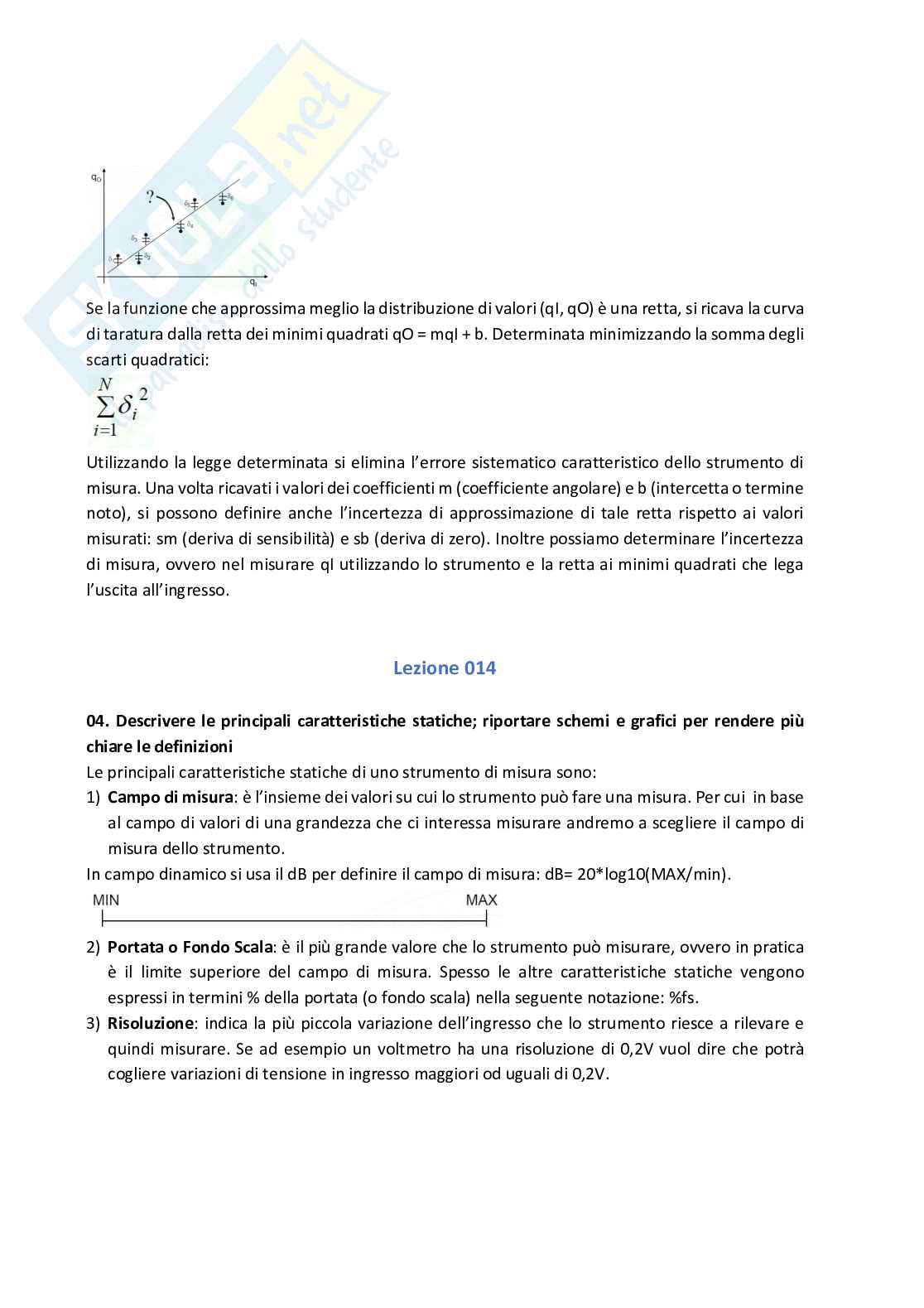 Paniere con risposte aperte di misure meccaniche e termiche Pag. 11