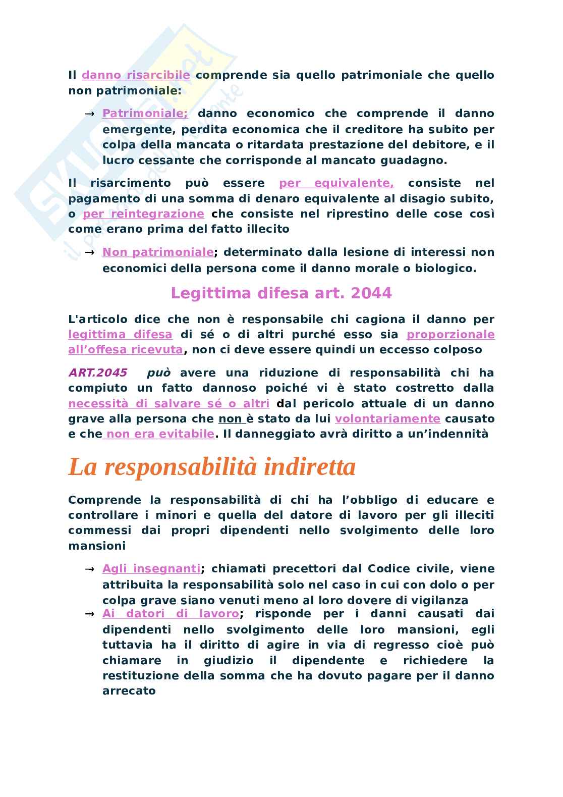Concetti principali di diritto Pag. 2