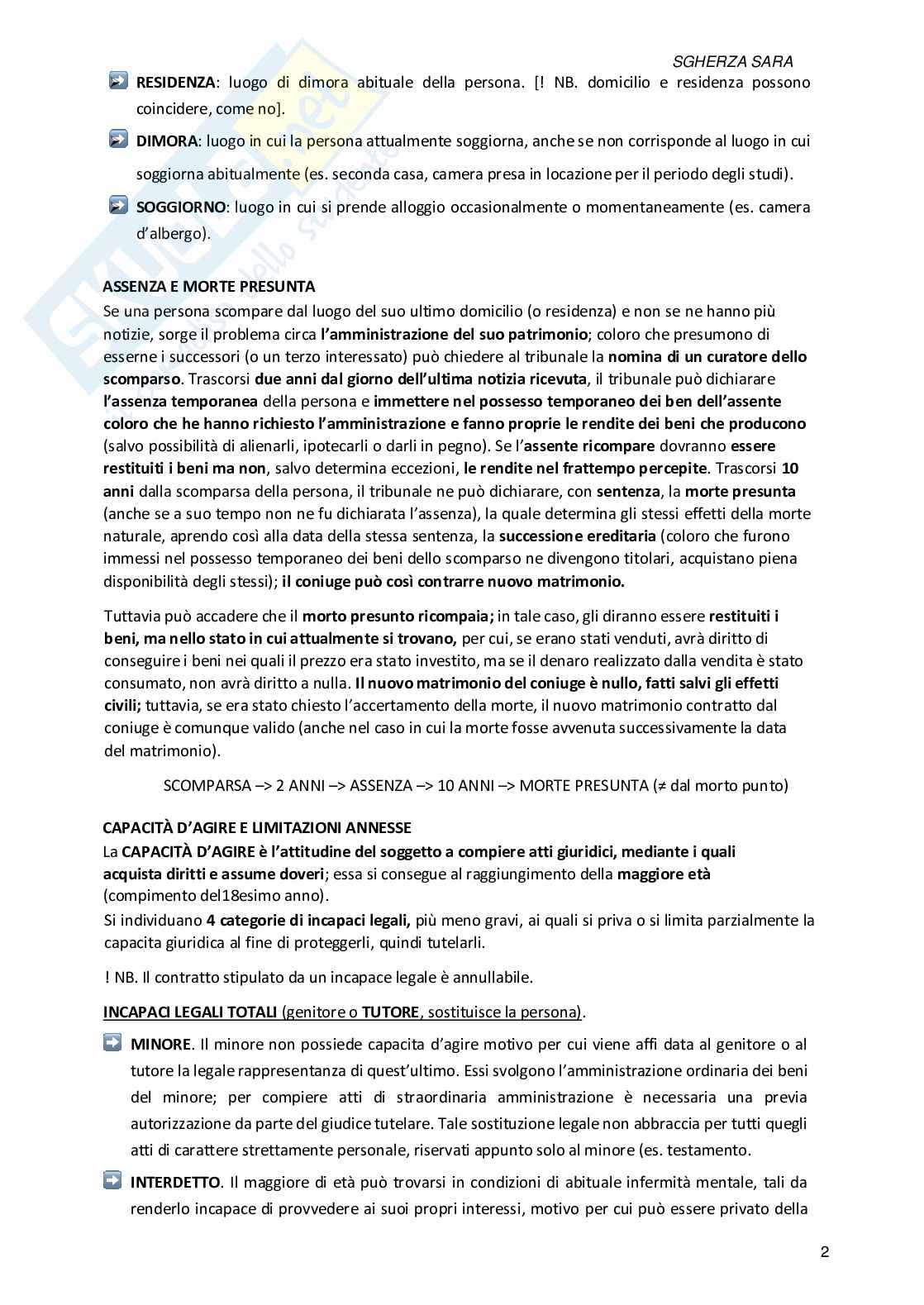 Diritto privato comparato Pag. 2