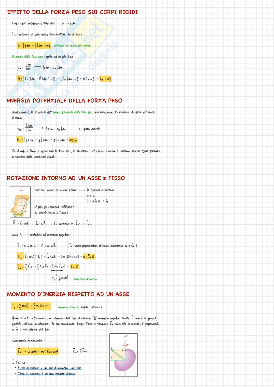 Fisica I, seconda parte - Appunti Pag. 2