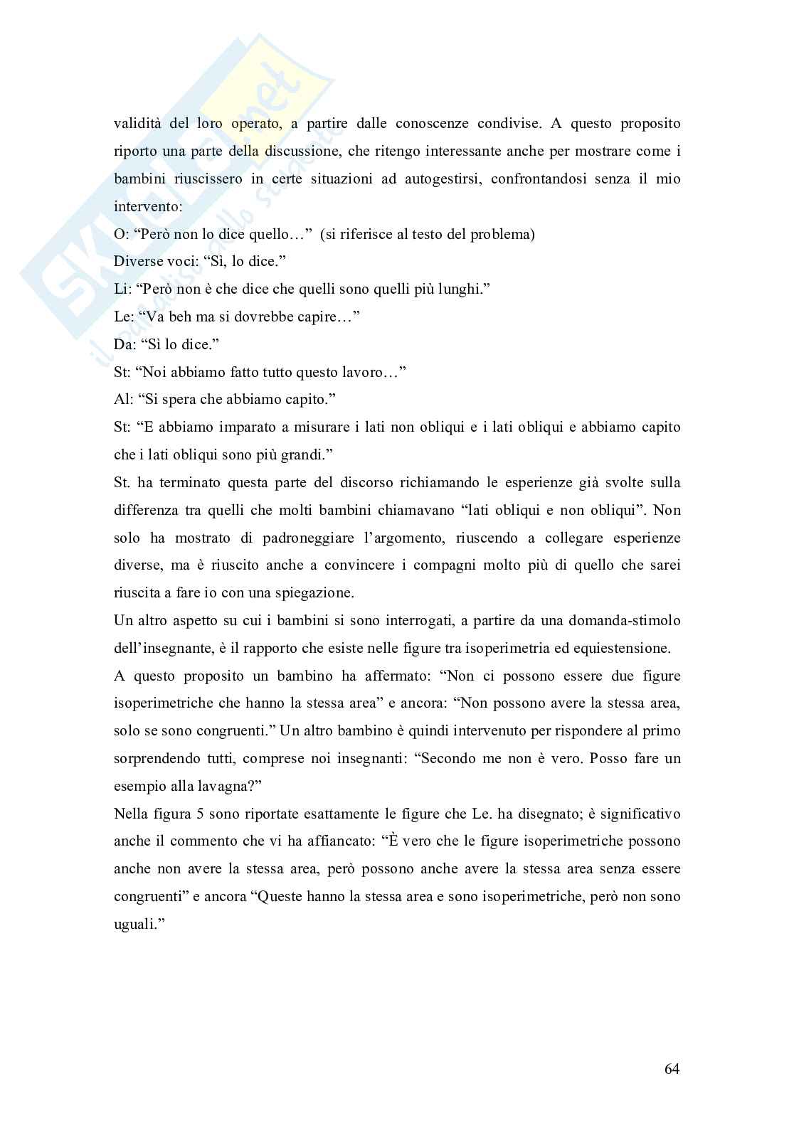 Didattica per problemi in geometria: Forme, misure e costruzioni per un'apprendimento attivo e interattivo Pag. 66