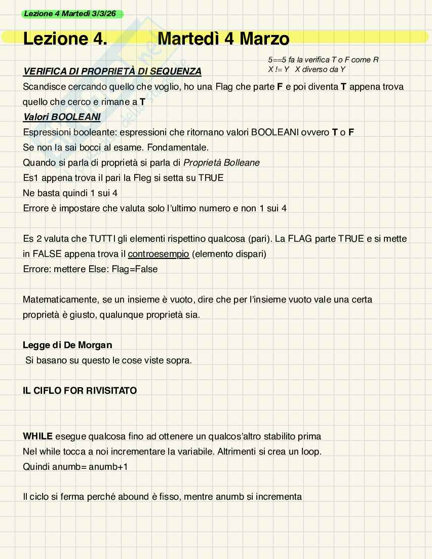 Appunti di Statistica Pag. 11
