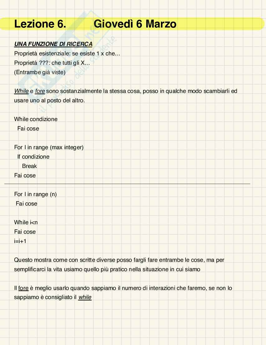 Appunti di Statistica Pag. 16