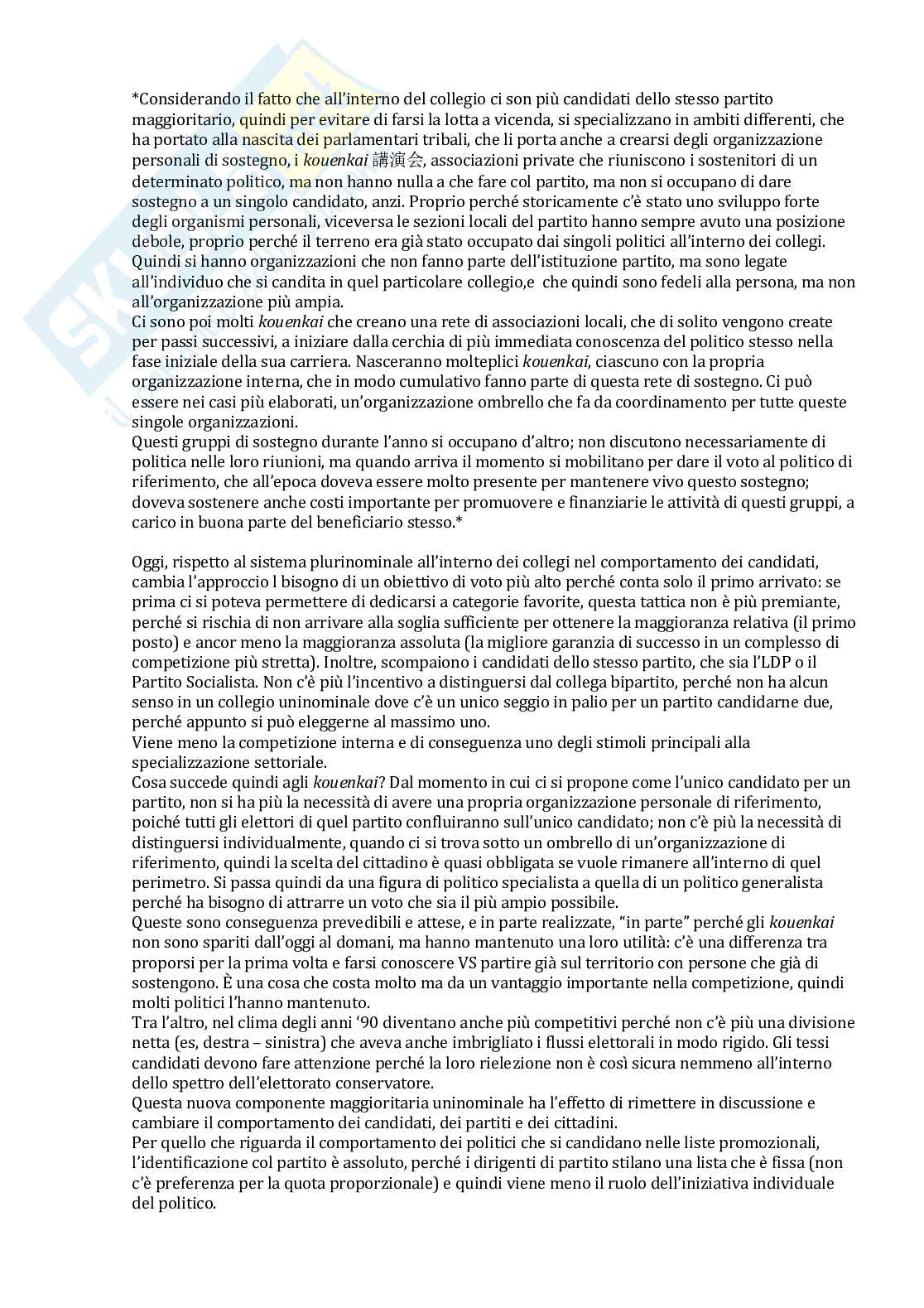 Politica del Giappone contemporaneo  Pag. 11