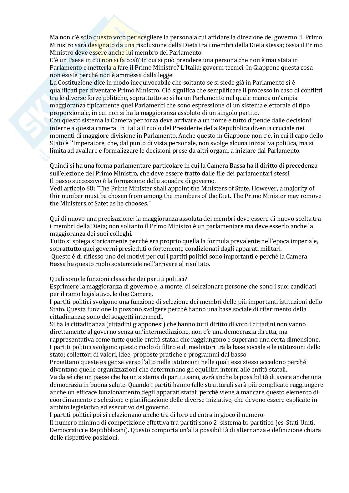 Politica del Giappone contemporaneo  Pag. 2