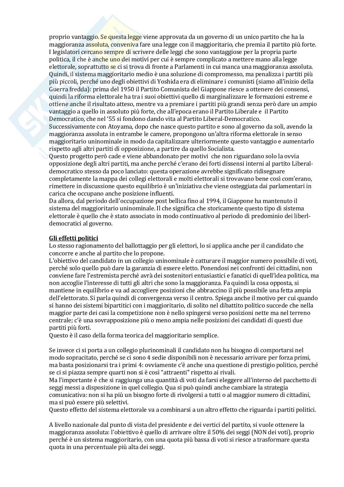 Politica del Giappone contemporaneo  Pag. 6