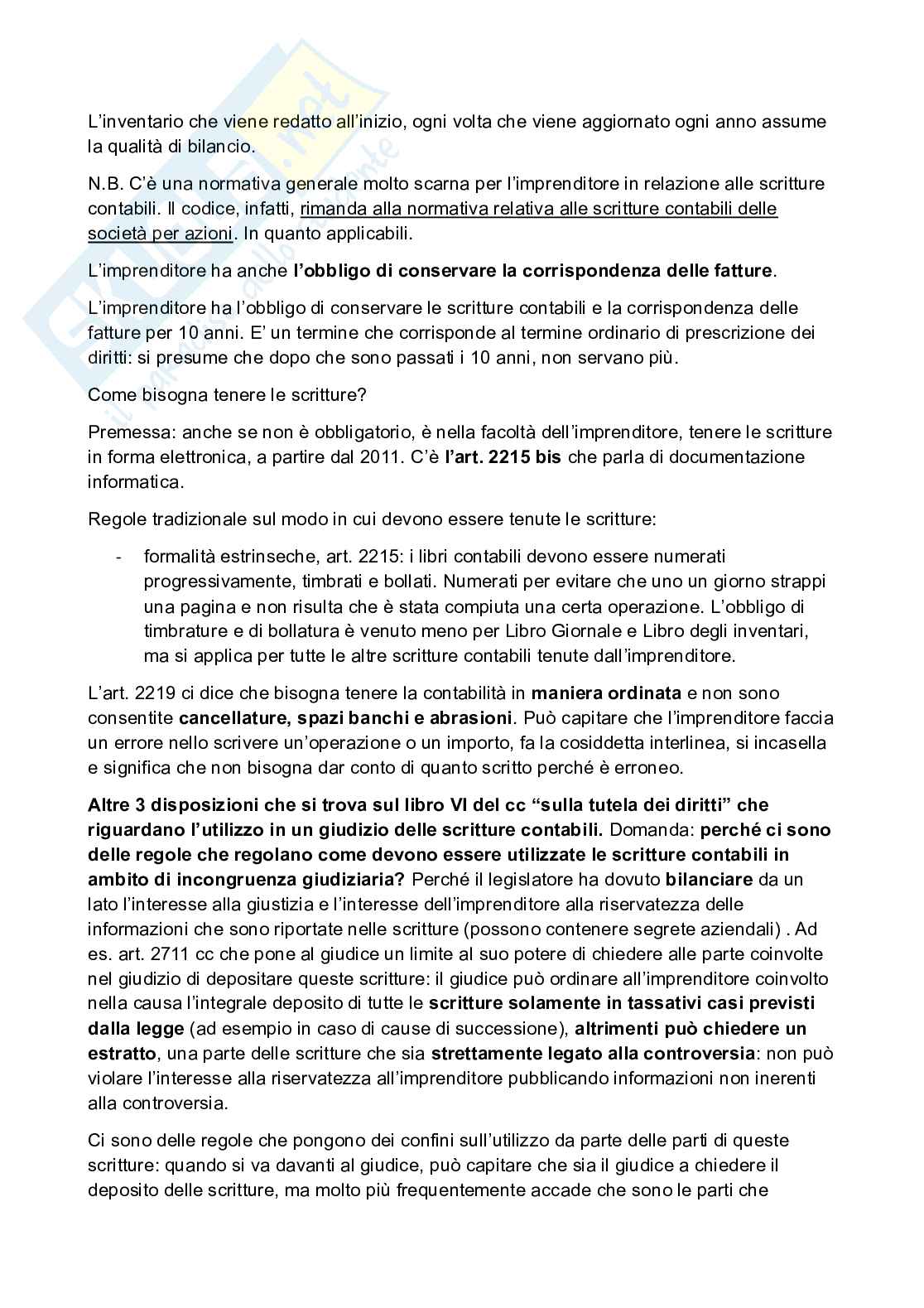 Diritto commerciale Pag. 2