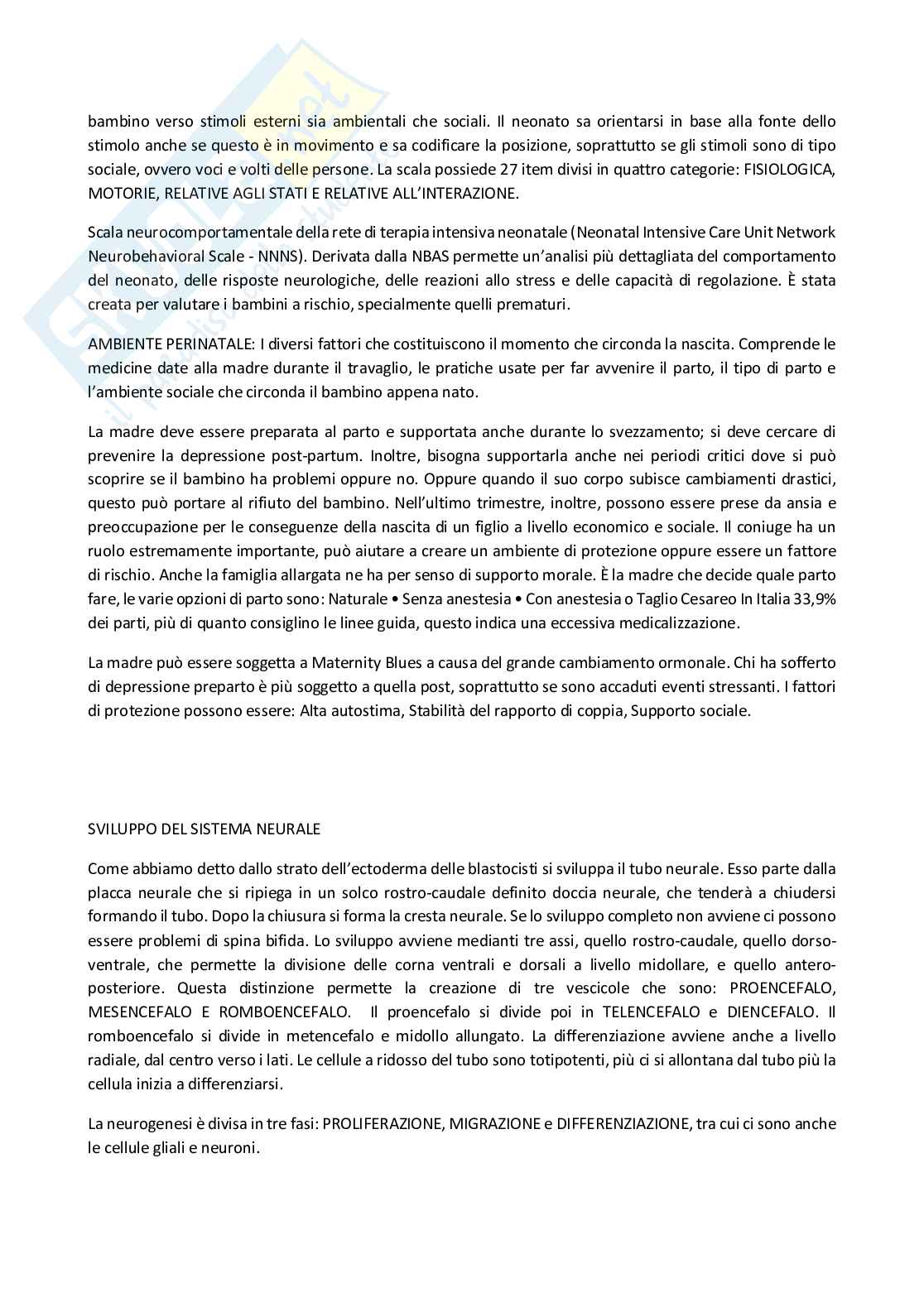 Appunti di psicologia dello sviluppo Pag. 6