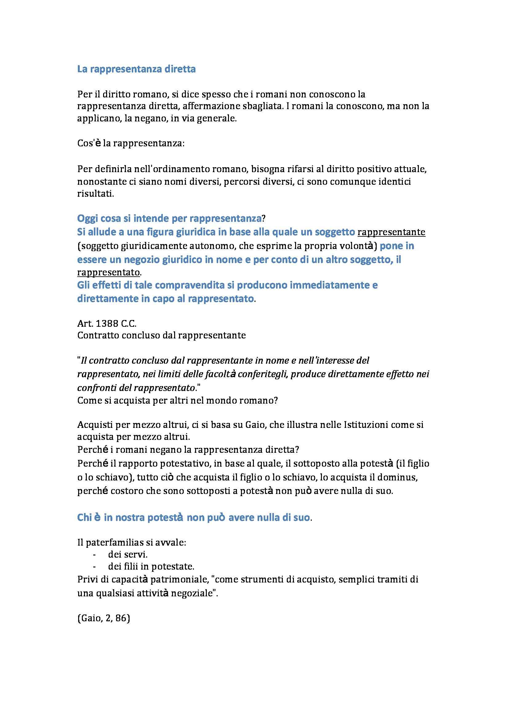 Diritto romano - Appunti Pag. 91