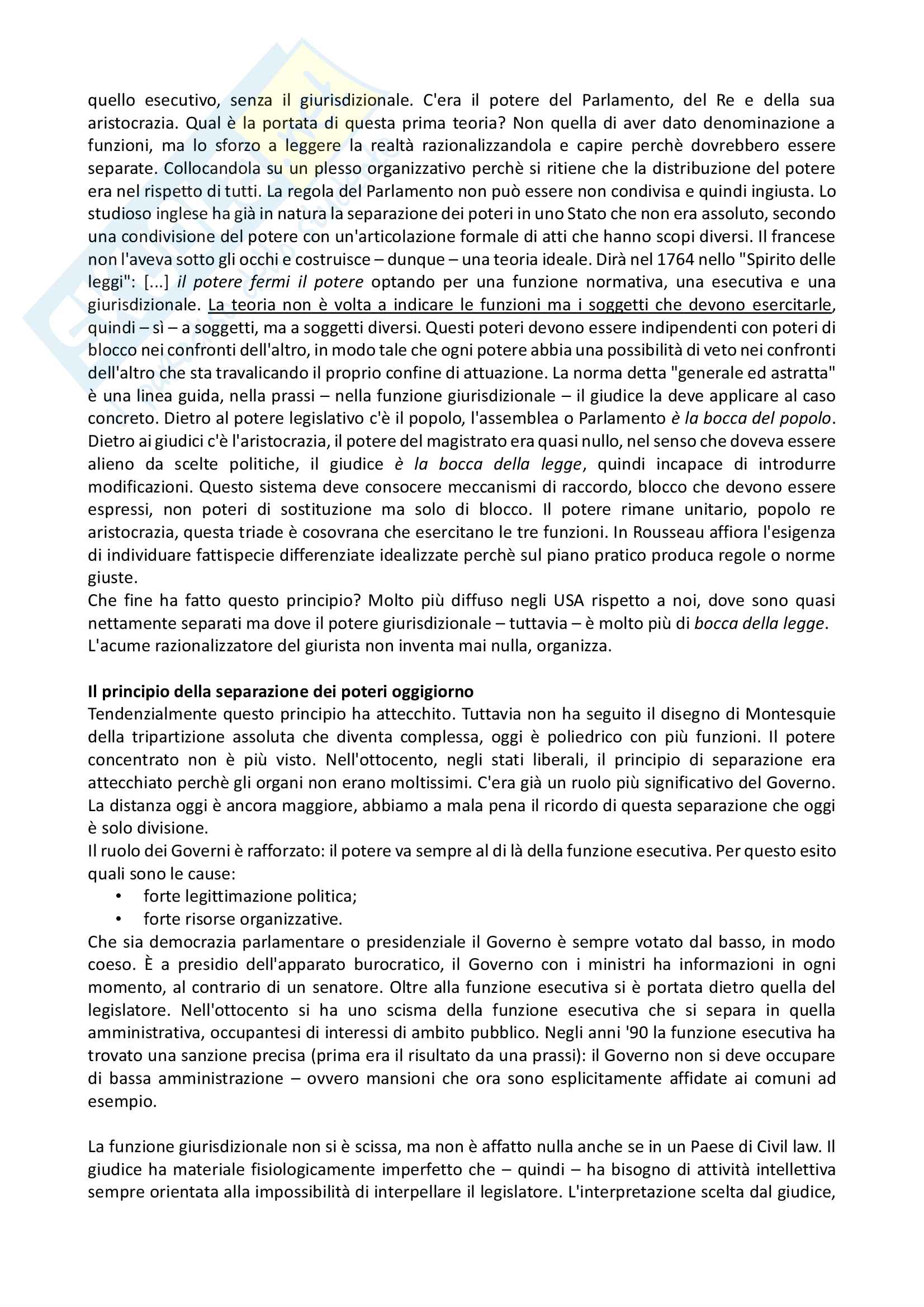 Istituzioni di diritto pubblico + appunti sui diritti e libertà della costituzione e sul CSM Pag. 11