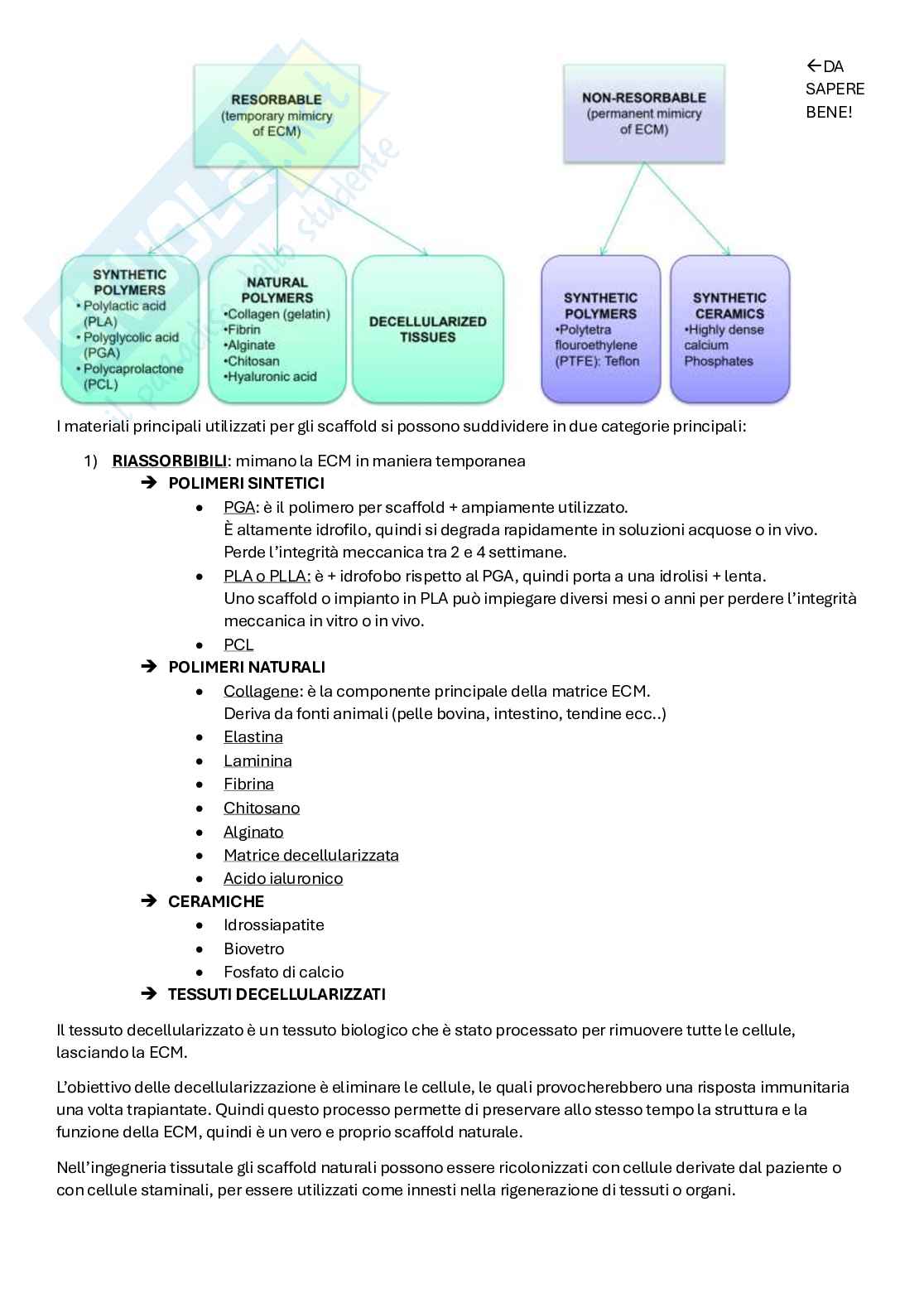 Appunti Ingegneria tissutale  Pag. 26