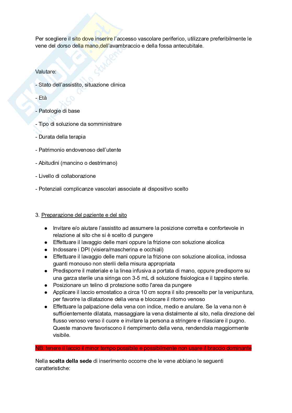 Catetere venoso periferico  Pag. 11