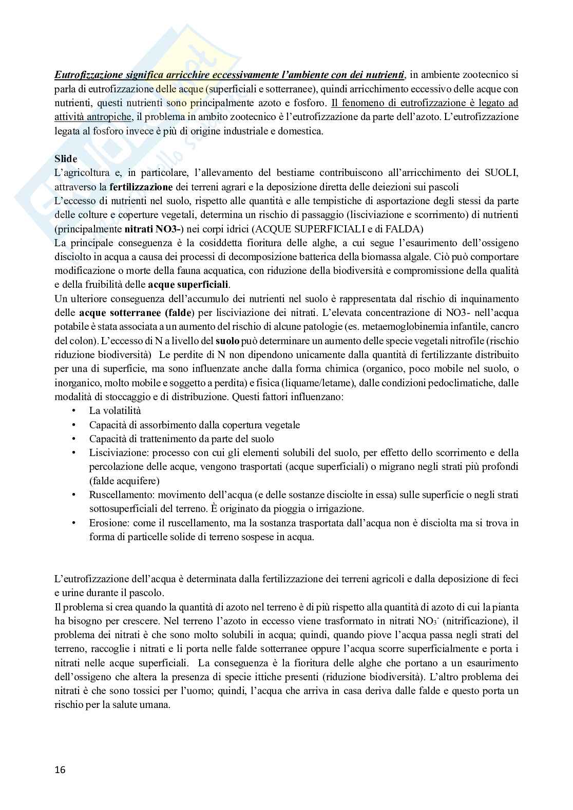Sistemi e tecnologie per una zootecnia sostenibile da pagina 1 a 20 - Prima parte  Pag. 16