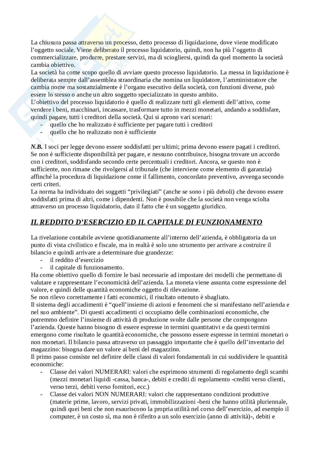Appunti esame economia aziendale - seconda parte Pag. 6