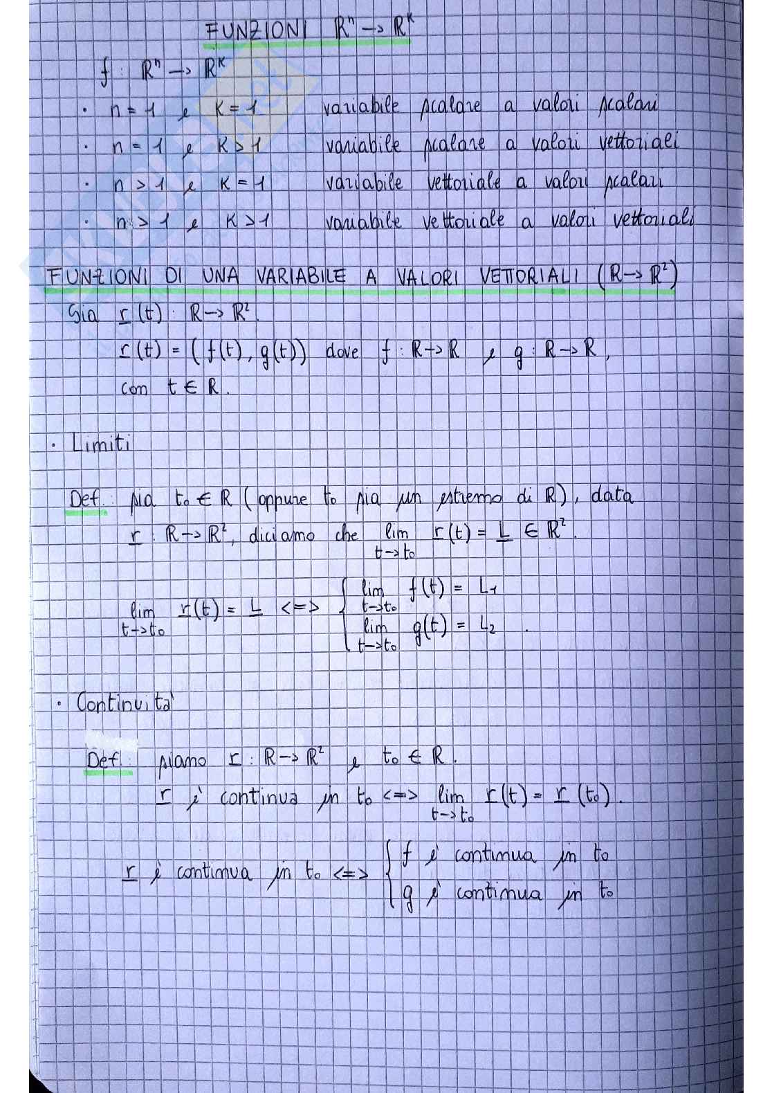 Analisi II Pag. 6