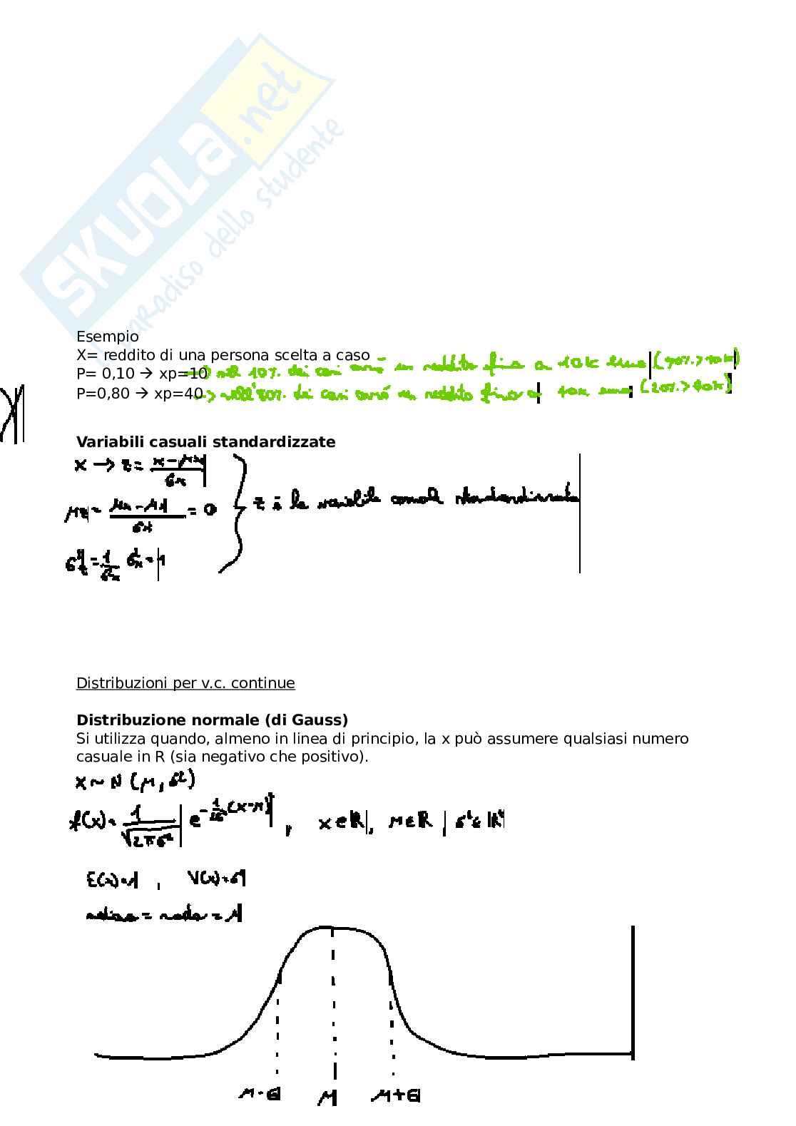 Appunti Statistica descrittiva Pag. 16
