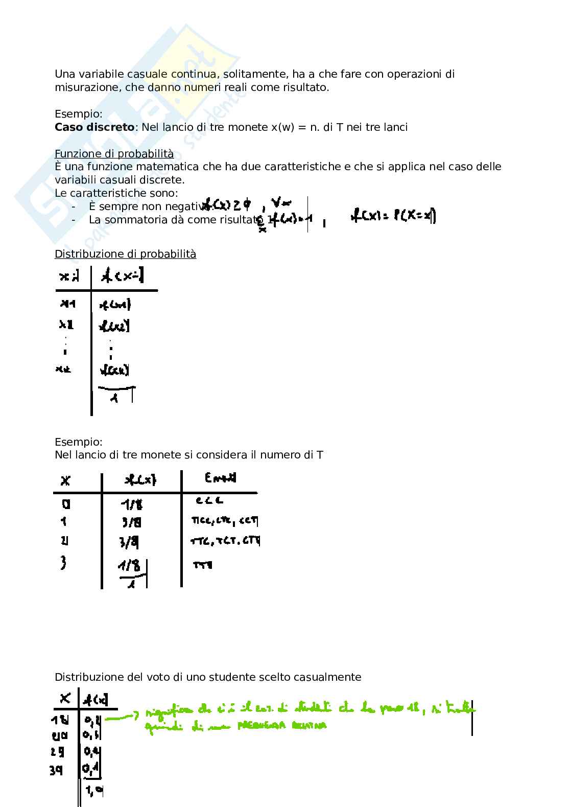 Appunti Statistica descrittiva Pag. 6