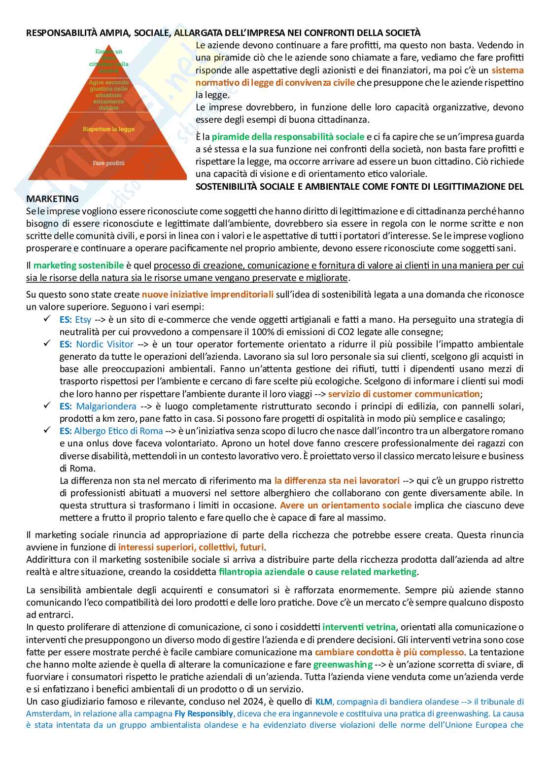 Principi di marketing turistico + integrazione libro  Pag. 21