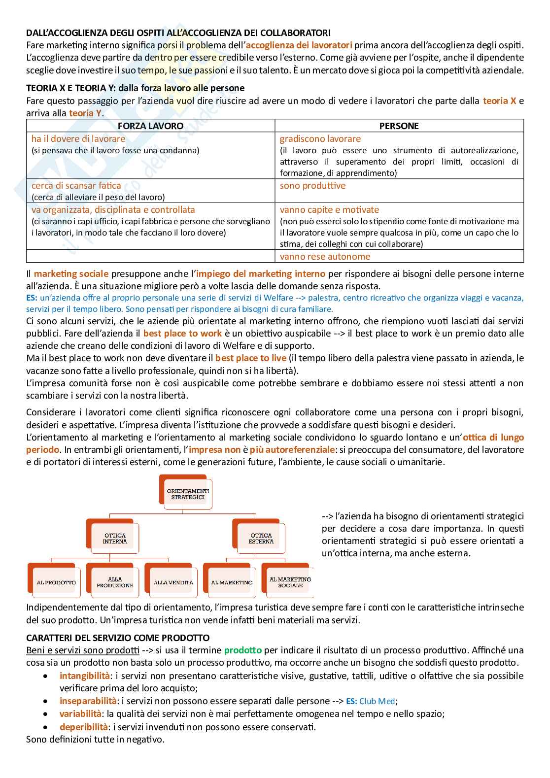 Principi di marketing turistico + integrazione libro  Pag. 26