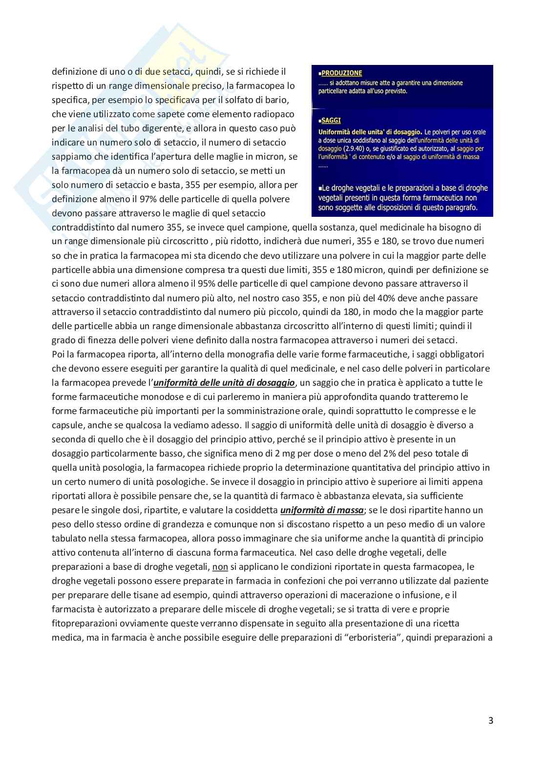 Tecnologia, socioeconomia e legislazione farmaceutiche 1 - parte 3 Pag. 11