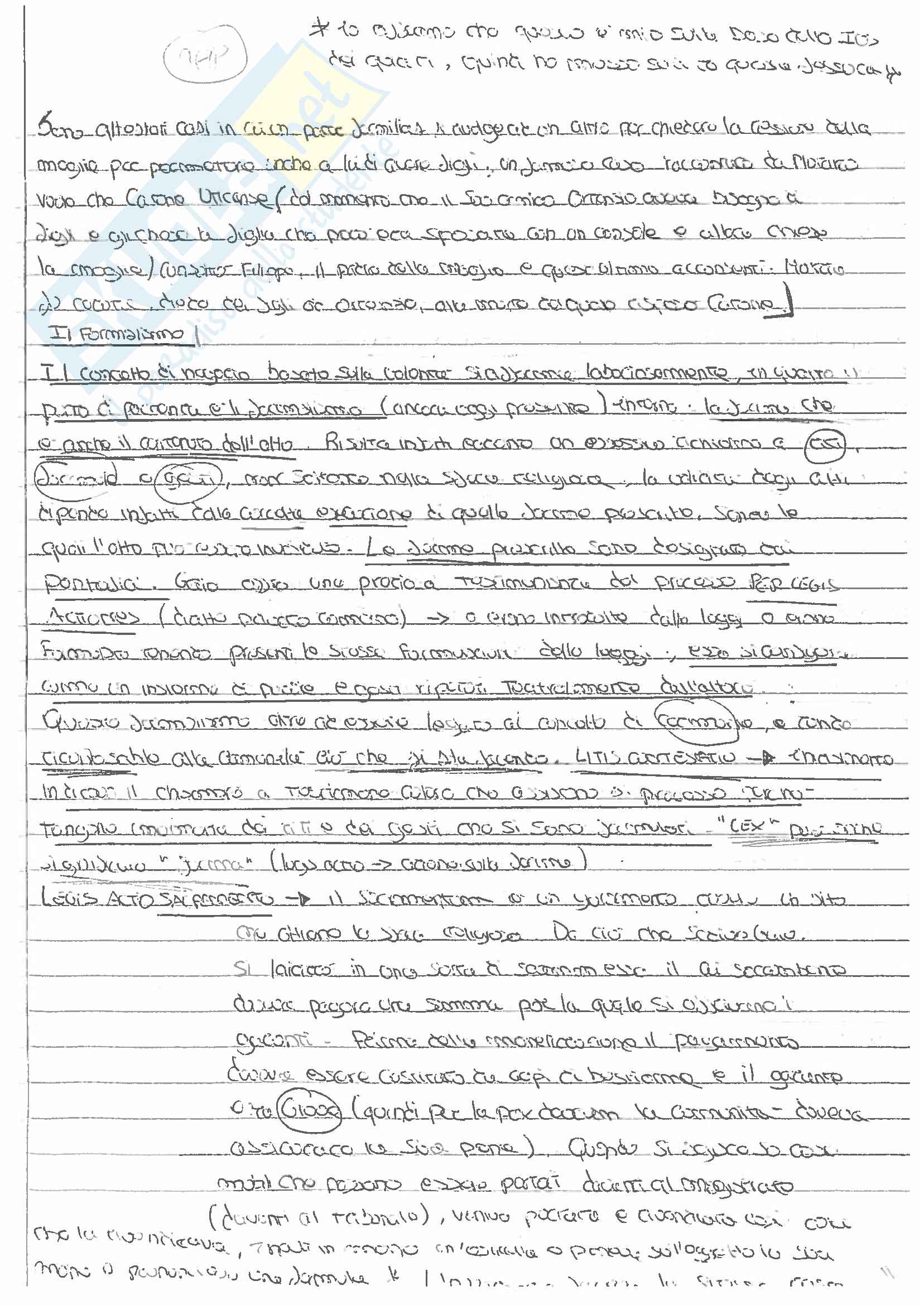 Diritto romano (schemi e appunti) Pag. 11