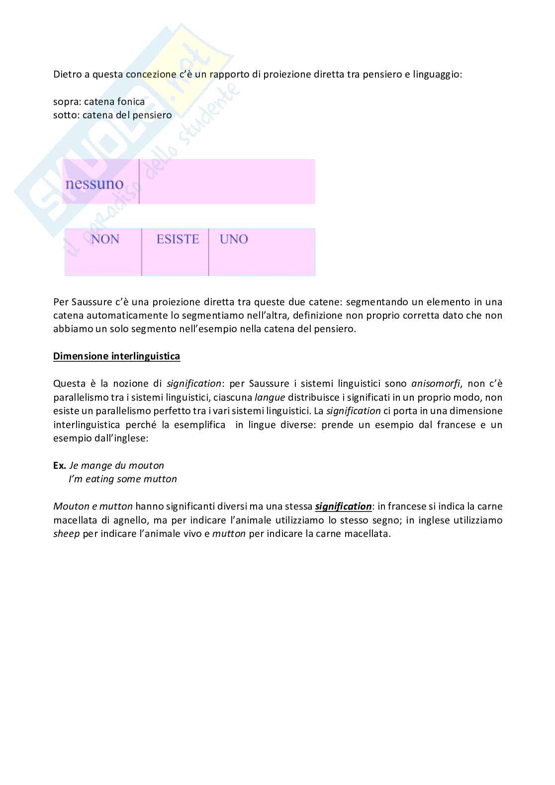 Linguistica generale (I) Pag. 61