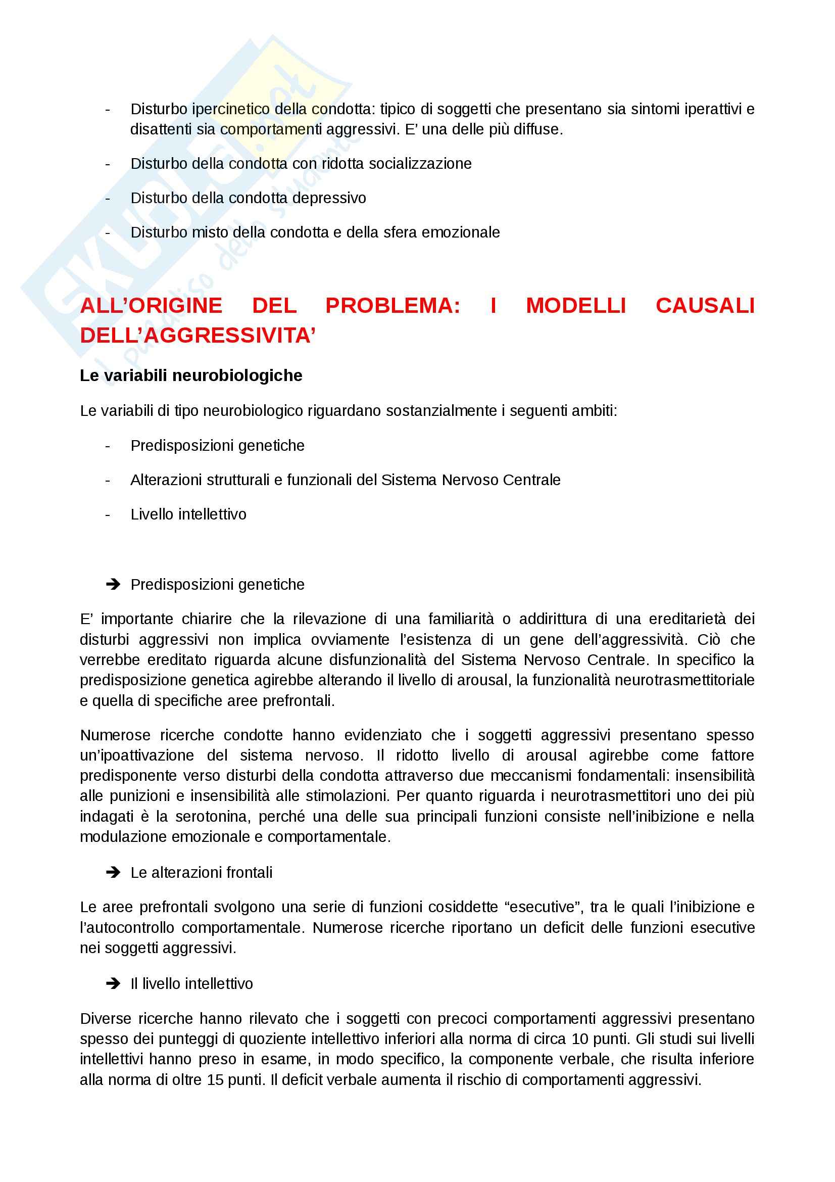 Riassunto esame Psicologia dell'educazione, prof. Cottini, libro consigliato L'autismo a scuola Pag. 16
