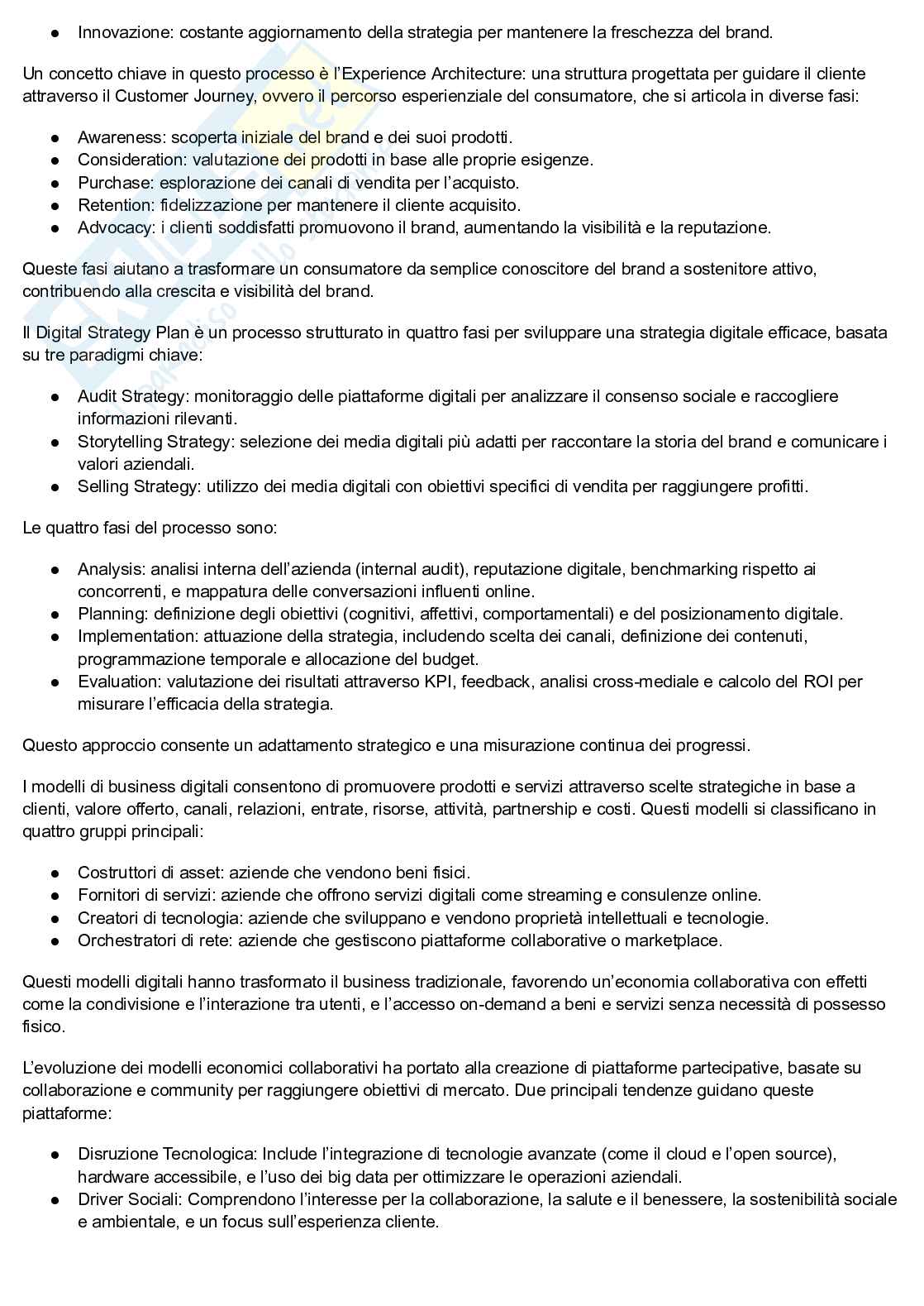 Appunti esame Strategie di marketing e comunicazione d'impresa Pag. 41