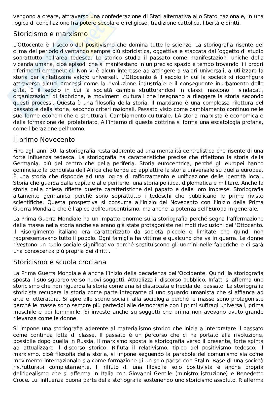 Riassunto esame Storia e comunicazione del tempo presente, Prof. Giovagnoli Agostino, libro consigliato Manuale di Storia contemporanea , Caracciolo, Roccucci  Pag. 6