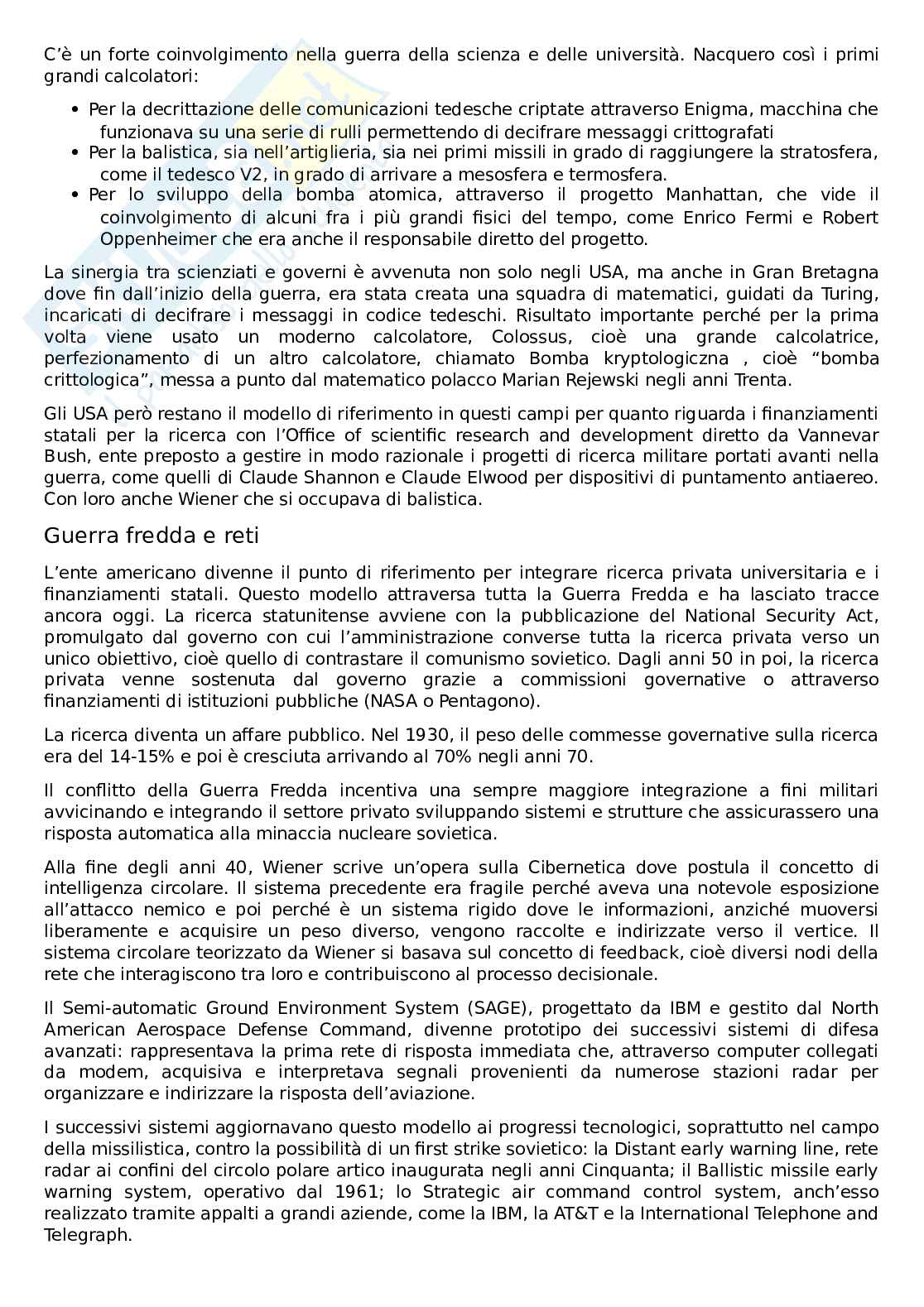 Riassunto esame Storia e comunicazione del tempo presente, Prof. Giovagnoli Agostino, libro consigliato Manuale di Storia contemporanea , Caracciolo, Roccucci  Pag. 86