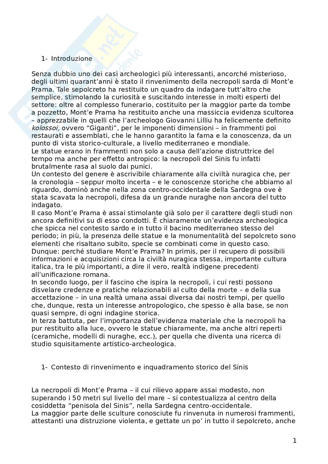 Giganti di Monte Prama Pag. 1