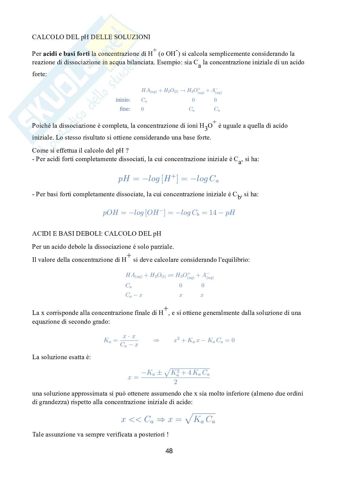 Appunti parte 5 di Fondamenti di chimica Pag. 21