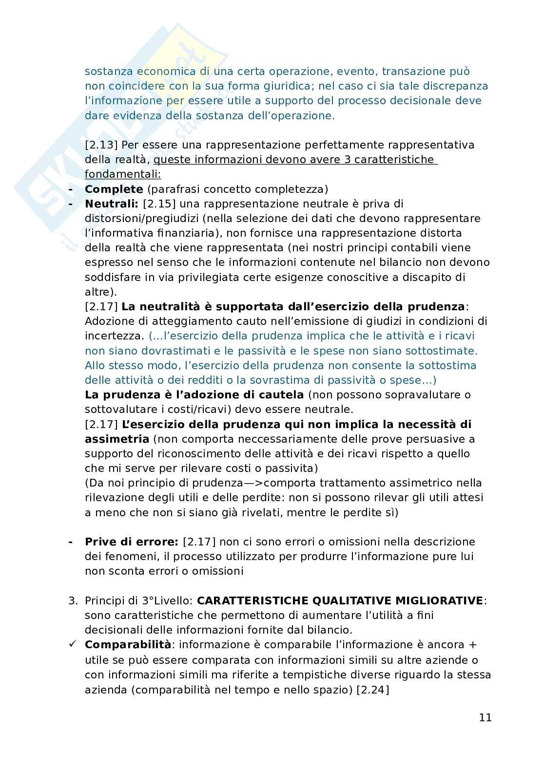 Bilancio nazionale e IFRS nelle imprese  Pag. 11