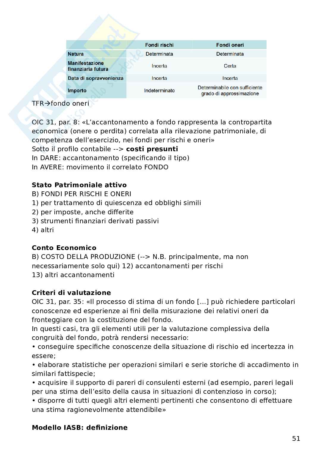 Bilancio nazionale e IFRS nelle imprese  Pag. 51