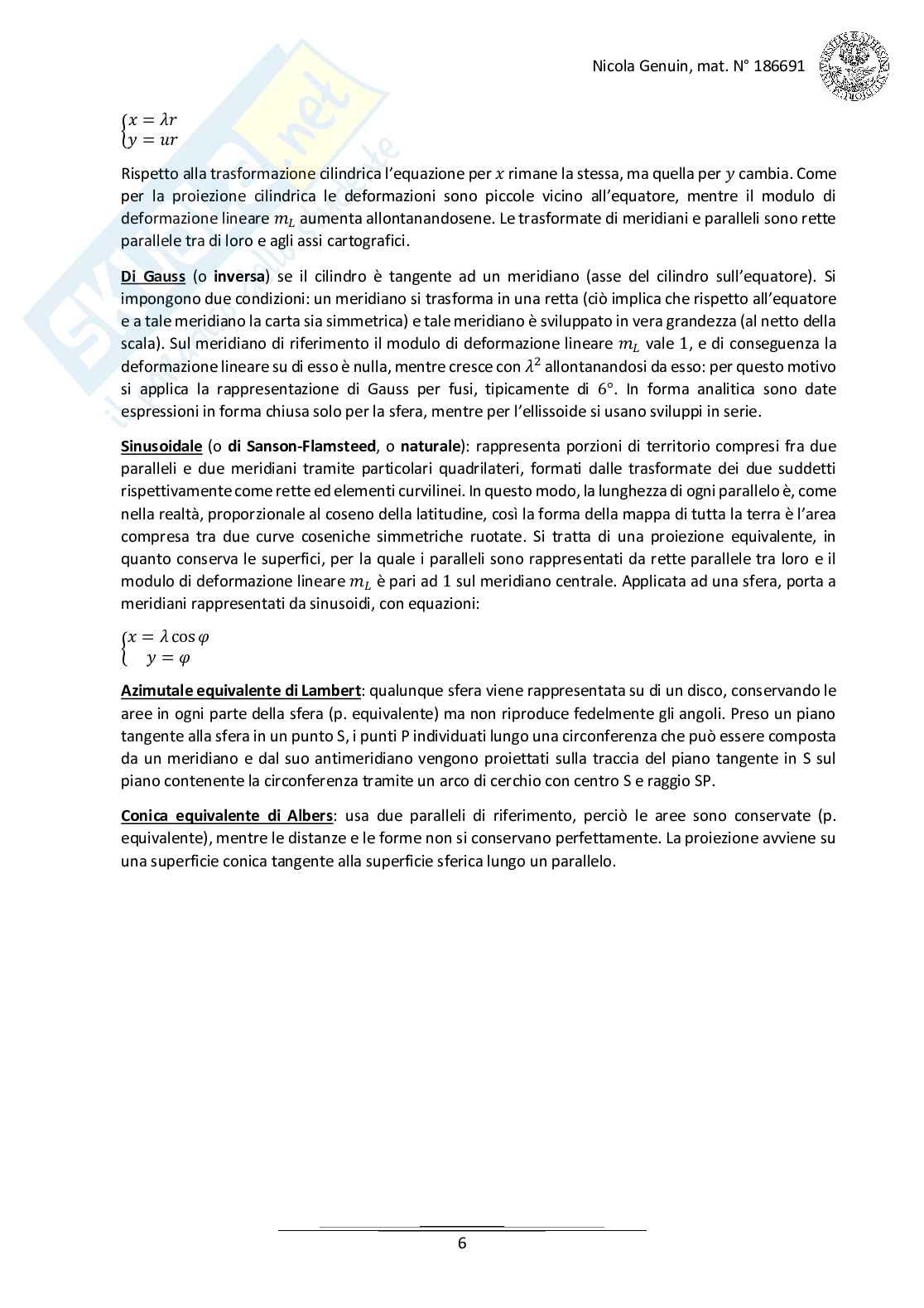 Appunti di topografia Pag. 6