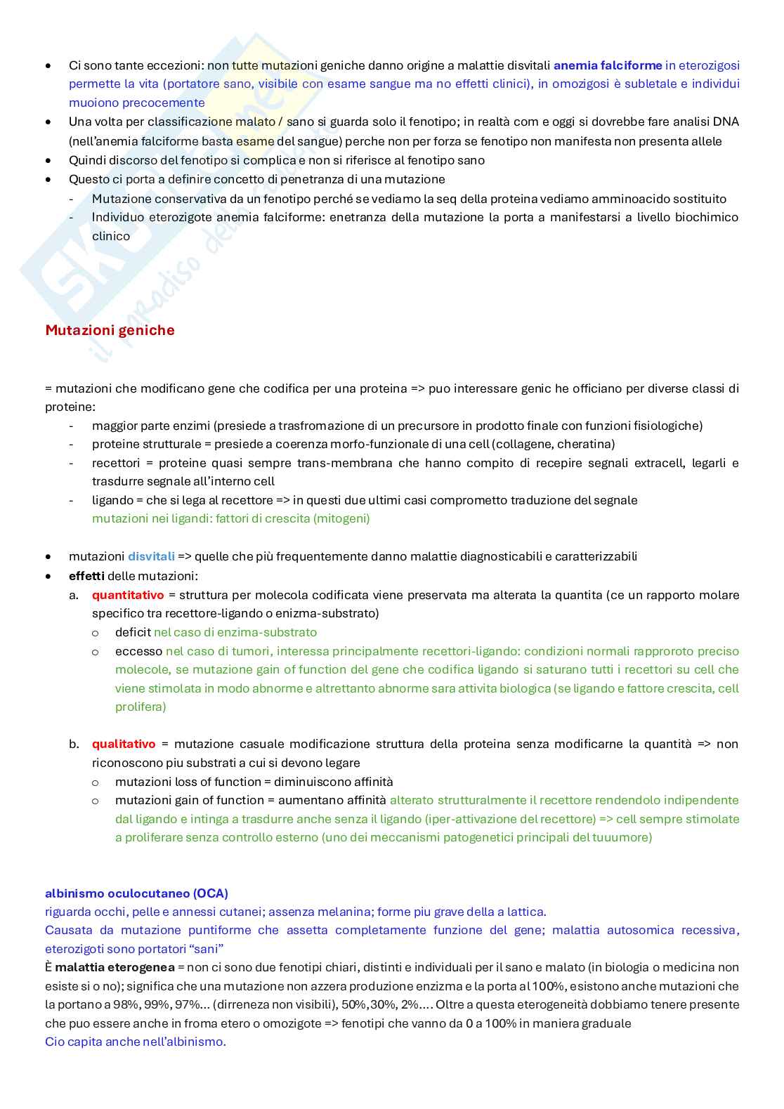 Appunti di Patologia generale Pag. 6