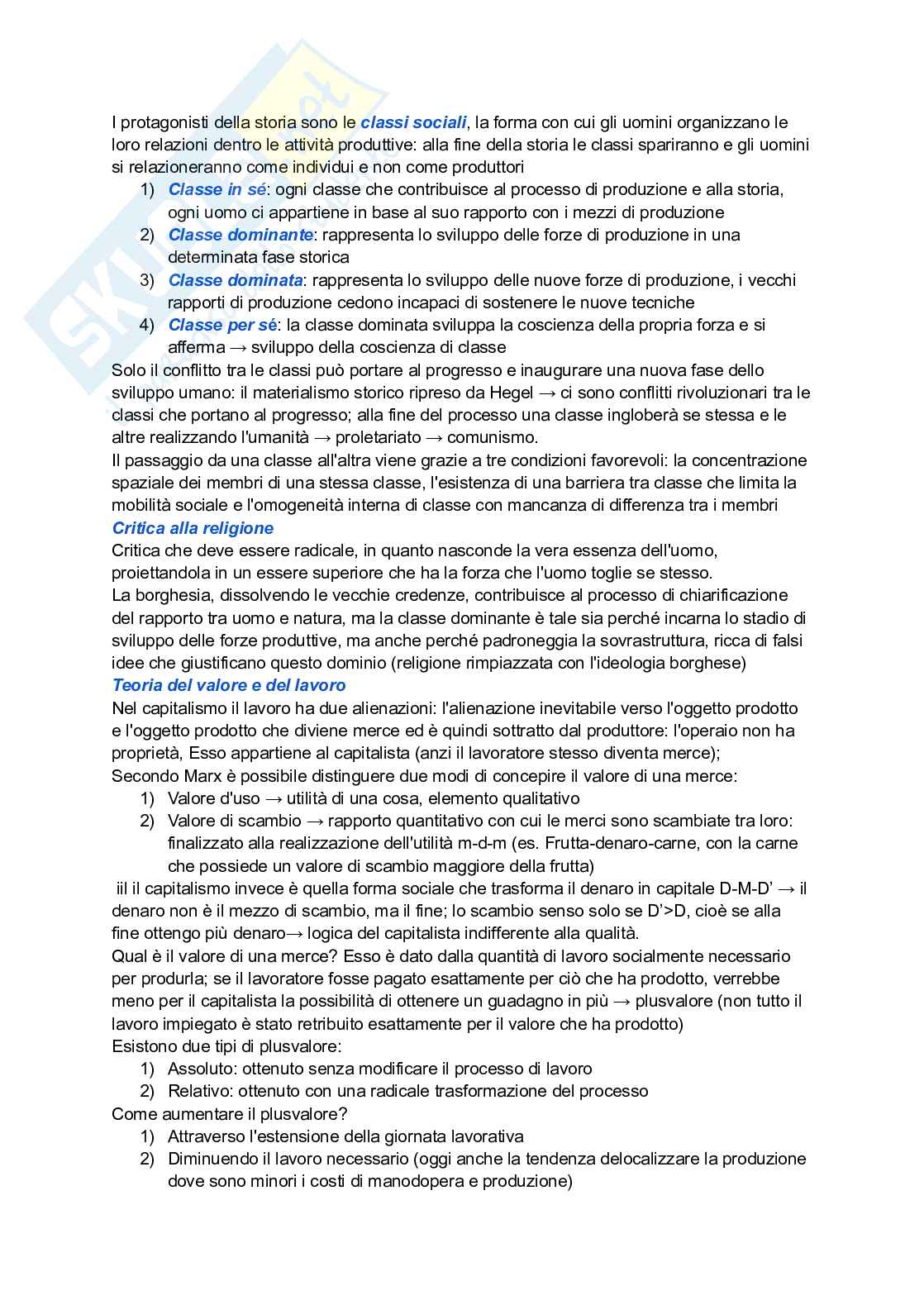 Riassunto esame Sociologia, Prof. Martelli Alessandro, libro consigliato Introduzione alla sociologia , Ambrogio Sant'Ambrogio  Pag. 6