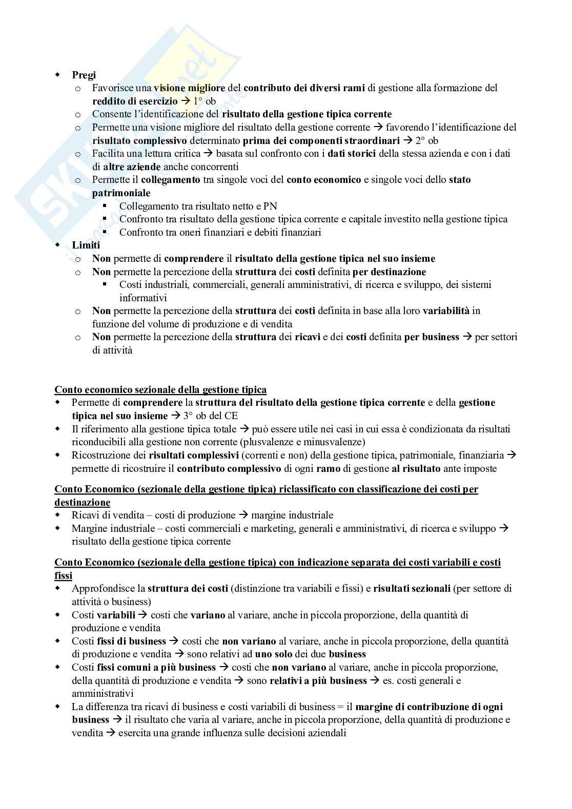 Riassunto esame Economia aziendale , Prof. Lassini Ugo, libro consigliato Introduzione al bilancio, Paolo Russo Pag. 46