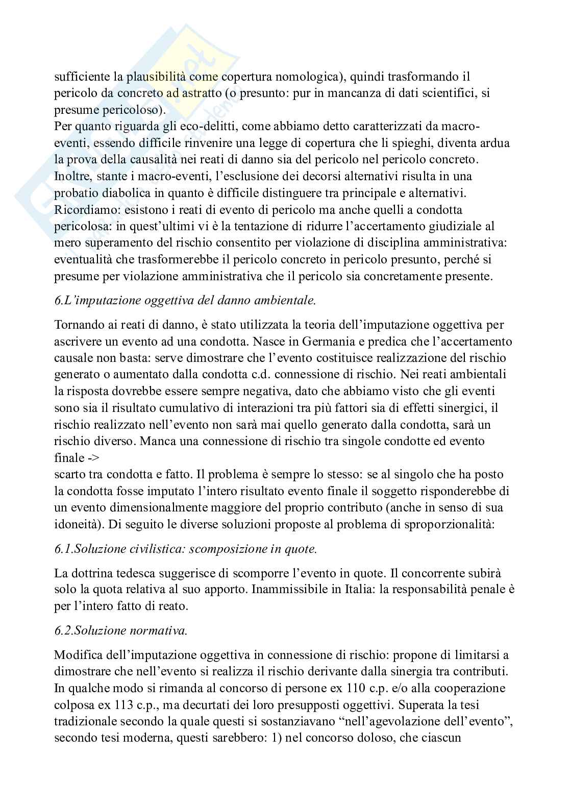 Diritto penale dell'ambiente - Diritto penale d'impresa e reati ecologi Pag. 36