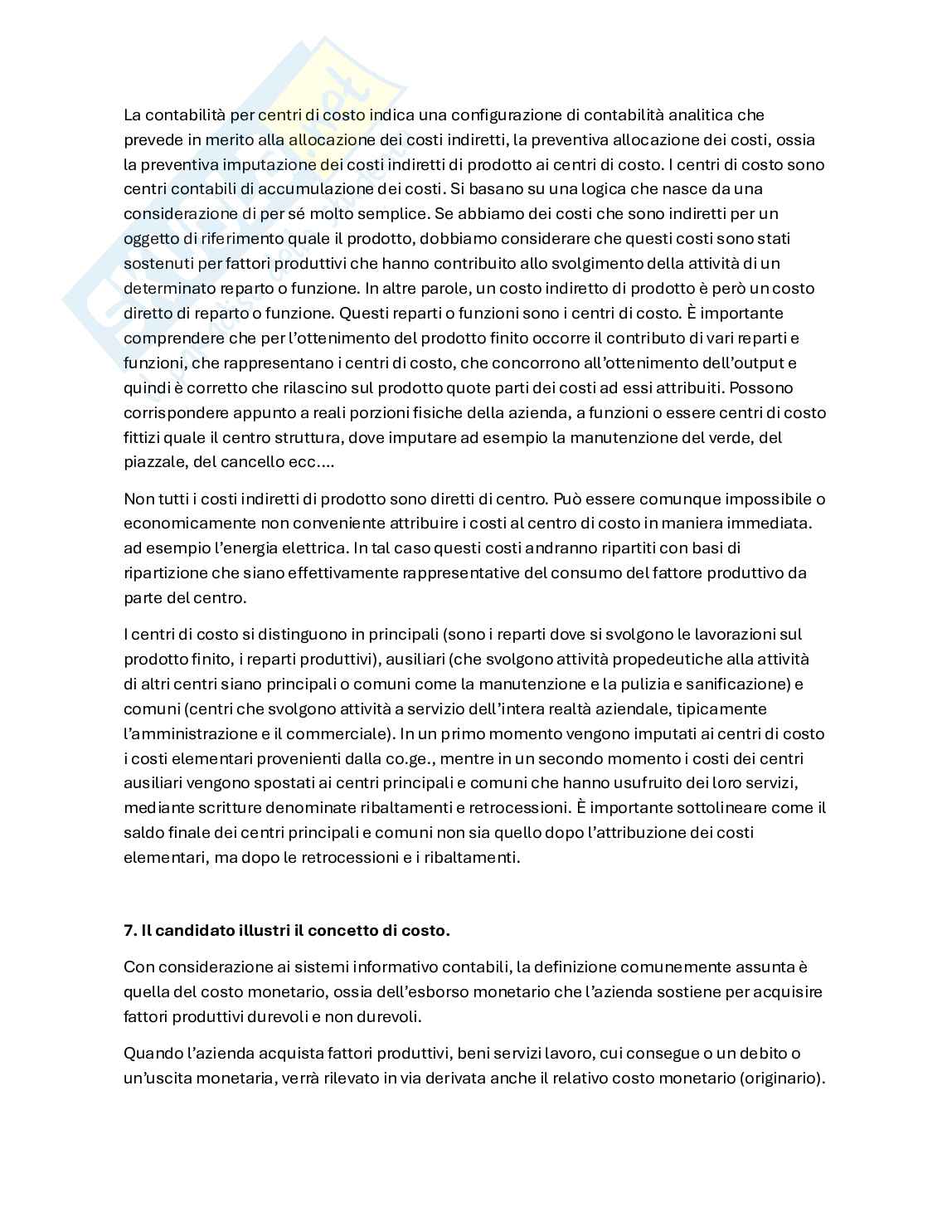 Domande aperte svolte Microeconomia Pag. 6