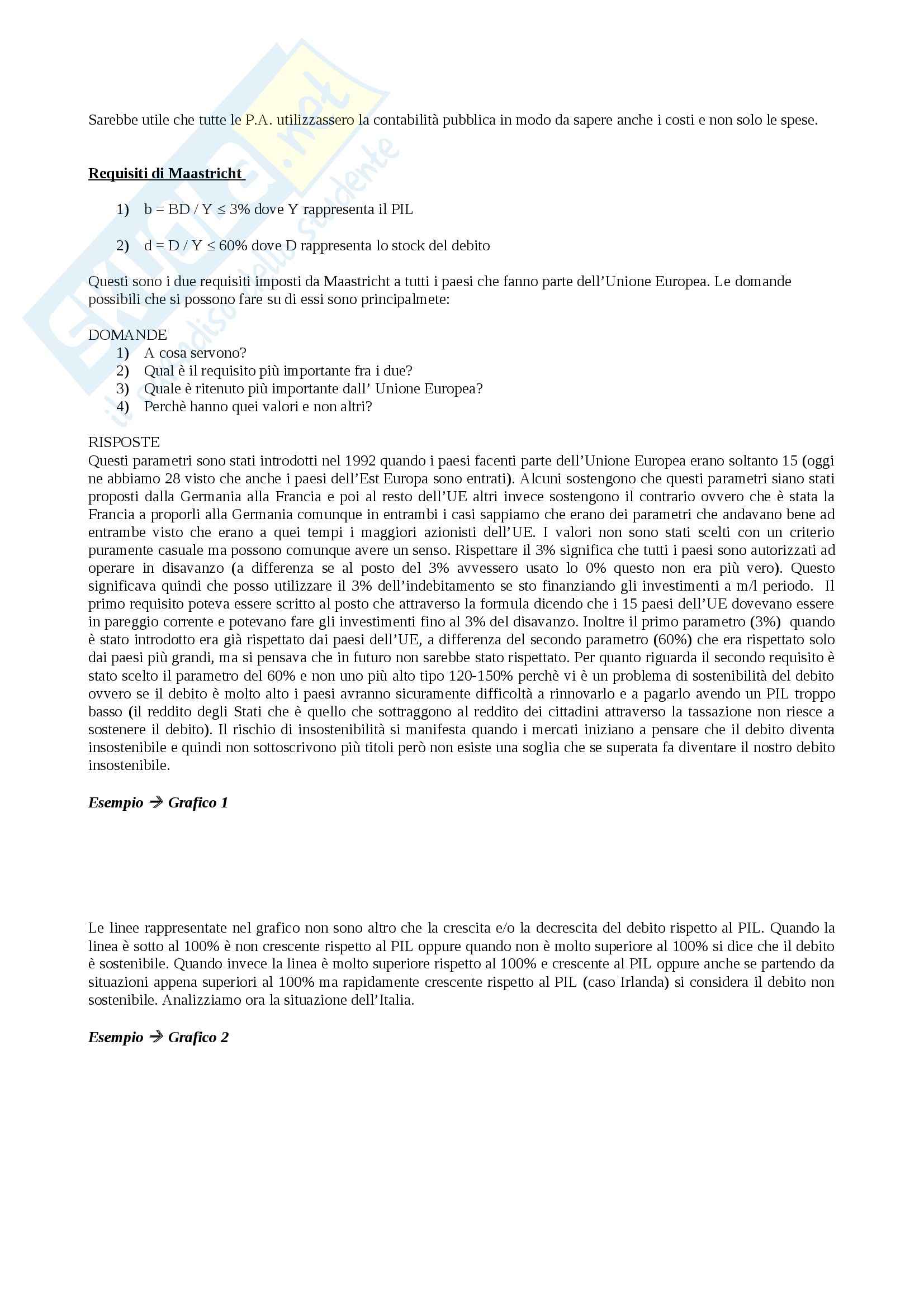 Lezioni, Finanza pubblica Pag. 6