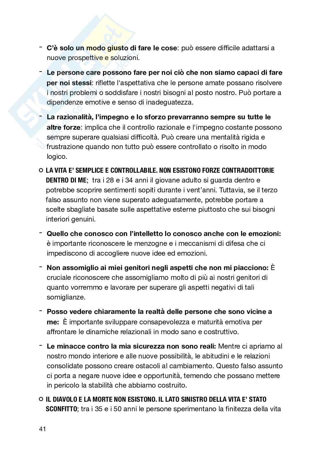 Psicologia del ciclo di vita Pag. 41