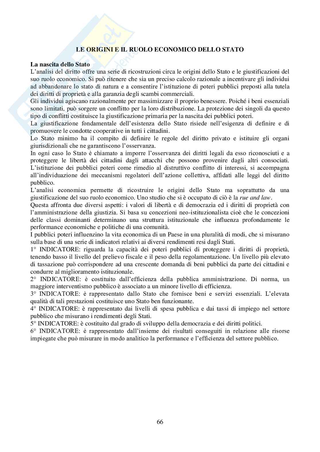 Riassunto esame Diritto dell'economia, prof. Cimini, libri consigliati: Diritto dell'economia, Casetta e La nuova costituzione economica, Cassese Pag. 66