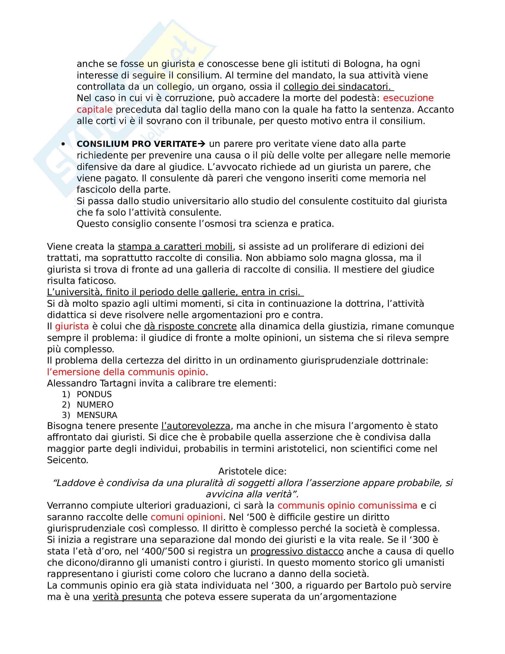 Appunti e slide di storia del diritto medievale e moderno da frequentante Pag. 36